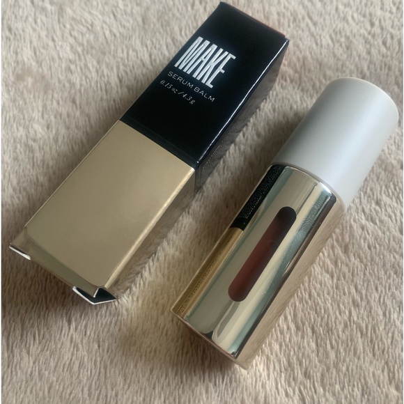 Make Serum Lip Balm Lipgloss in Nude Nova BNIB - Picture 5 of 13